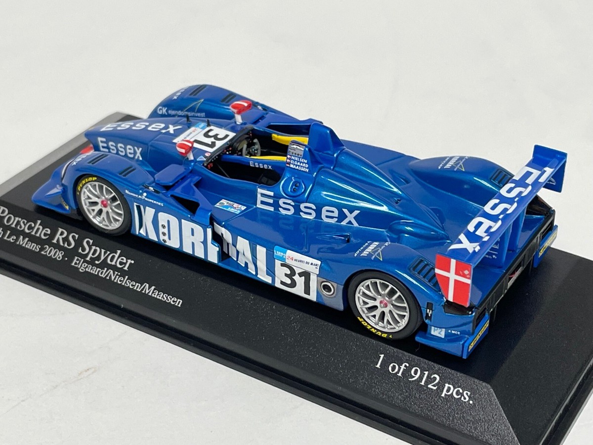 1/43 Minichamps Porsche RS Spyder #31 2008 24 Hours of LeMans