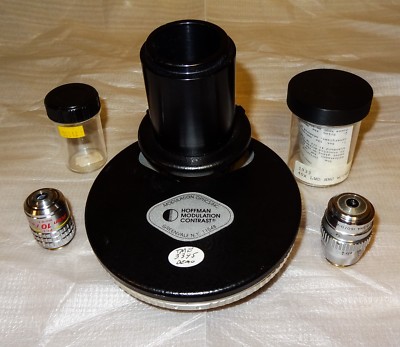 Hoffman Modulation Condenser Set for Nikon TMS Inverted  Microscope 