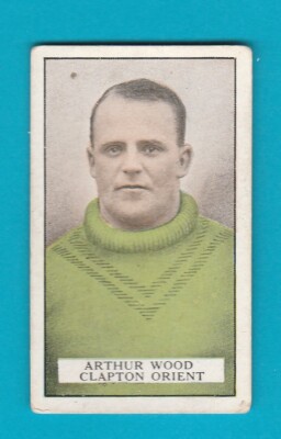 FUSSBALL - ARTHUR WOOD OF CLAPTON ORIENT - GALLAHER LTD. - 1926