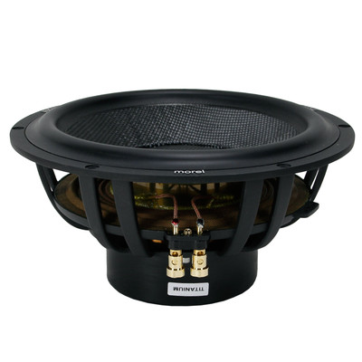 Subwoofer Morel Ultimo Titanium 12-2 12 Pouces – 2 Ohms, 1000W, Haut De Gamme, Occasion