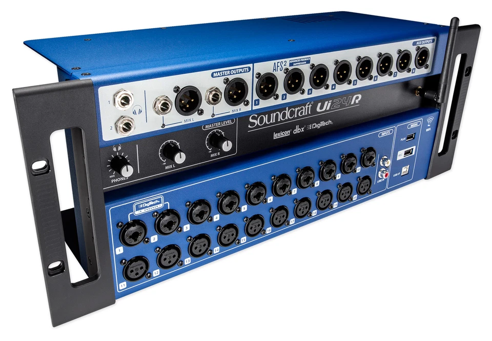 Soundcraft Ui24R 24 Input Digital Mixer w/Wifi+App Control+Recording Ui 24R - Image 2 of 4