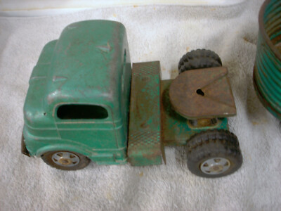 Vintage Structo Hydraulic Dump Semi Truck Toy - 20.5
