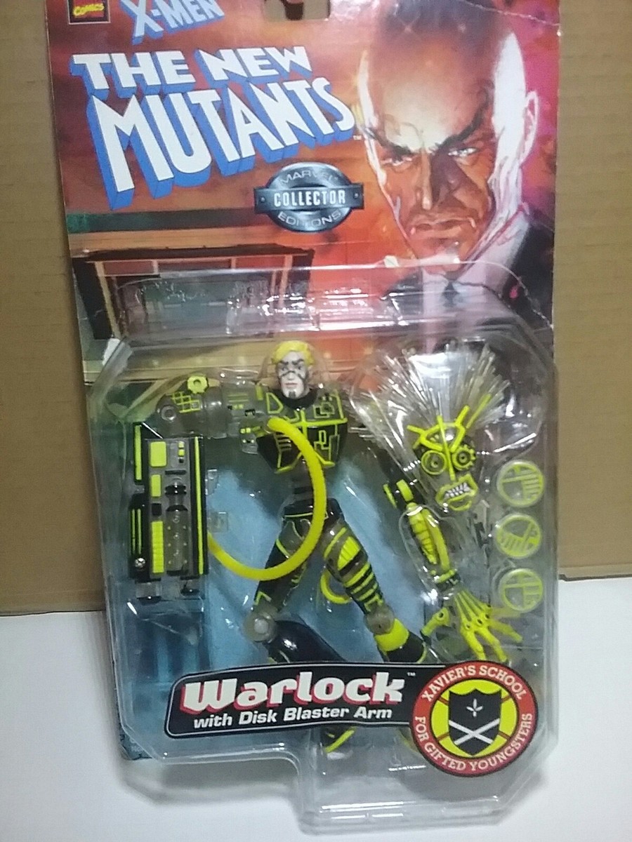 WARLOCK w/ Disk Blaster Arm X-MEN THE NEW MUTANTS Marvel Collector