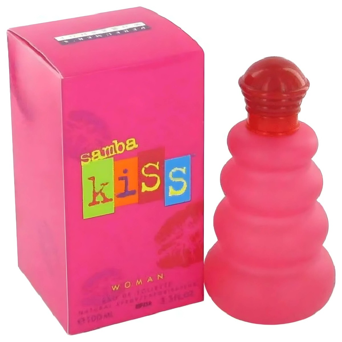 SAMBA KISS 3.3 EDT SP FOR WOMEN RARE VINTAGE