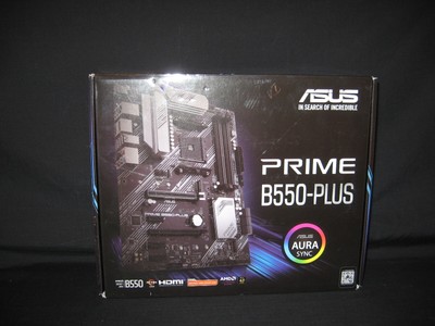 ASUS Prime B550-PLUS AMD AM4 Zen Ryzen 5000 3Rd Gen