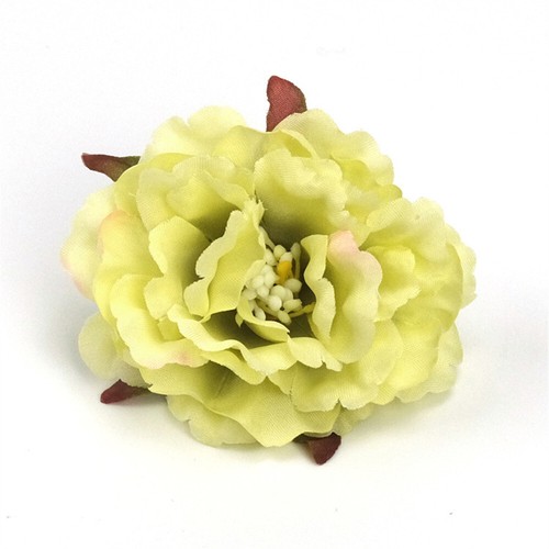 12Color 6cm Artificial Silk Carnation Flower Head DIY Wedding Decor Fake Flower - Picture 23 of 24