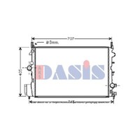 KüHler WasserküHler Passend FüR Opel Vectra C Caravan Saab 9-3 Cabriolet YS3F