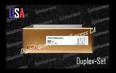 NSK Cuscinetti Cuscinetti Mandrino NSK 7014CTRDULP4Y - Super Precisione ABEC -7, Set Di Due, Made In Japan Cuscinetti Angolari NSK 7014 - Foto 4