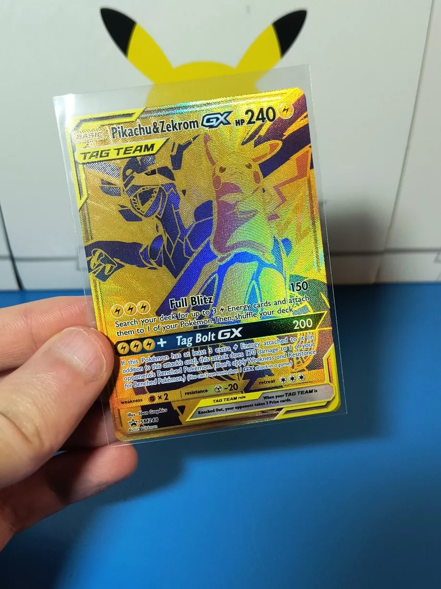  Pokemon Trading Card Game: Pikachu and Zekrom-GX