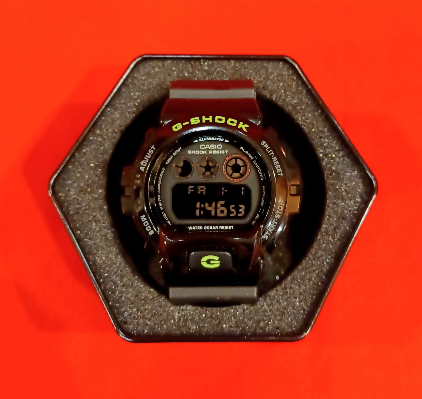 Mens Casio G-shock Resist 3230 Dw6900 Sport Daily Alarm Digital Watch C4  for sale online | eBay