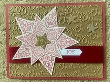 Bright beautiful holiday Christmas friendship card kit of 6 made w/ Stampin' Up