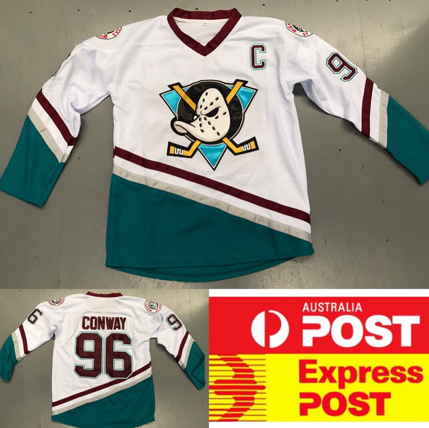 Mighty Ducks Jersey Conway FOR SALE! - PicClick AU