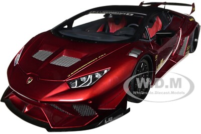 LAMBORGHINI HURACAN GT ''LB-SILHOUETTE WORKS'' HYPER RED 1/18 MODEL AUTOART 79126