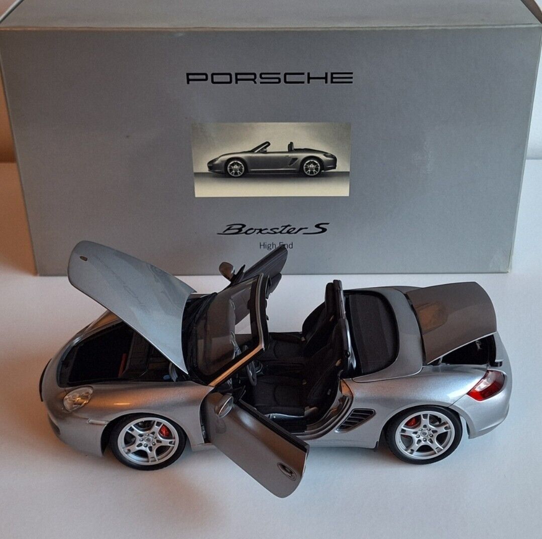 Porsche Boxster S 987 2005 Silver 1:18 Kyosho WAP 021 281 15 Porsche Boxster S 987 2005 Silver 1:18 Kyosho WAP 021 281 15