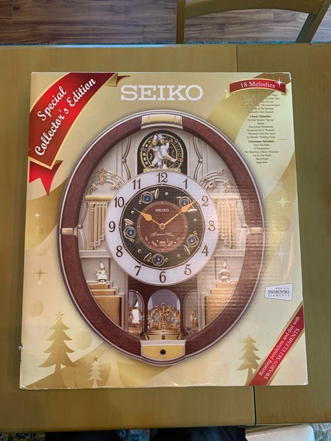 Seiko Wall Clocks Melodies In Motion Wallclocksi
