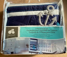 JUST BORN High Seas Collection 3 Piece Crib Set