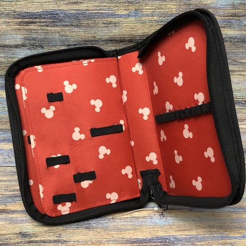 MICKEY MOUSE Organizer Memo Pad Binder Case Only - Picture 11 of 18