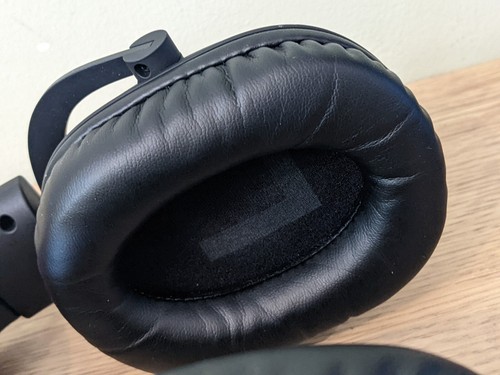 BEZ KABLA / MIKROFONU Logitech G Pro X gamingowy zestaw słuchawkowy nauszny przewodowy do komputera Xbox PS5 - Zdjęcie 3 z 7
