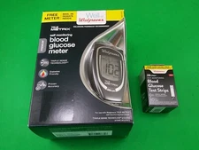 TRUE METRIX MONITORING BLOOD GLUCOSE METER + 30 BLOOD GLUCOSE TEST STRIPS