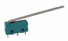 Mikrotaster 3 Pins 250V 5A, 2 Stellungen EIN/EIN Endschalter mit Lange Hebel Arm