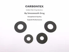 DAIWA REEL PART Steez SV103XS - (4) Smooth Drag Carbontex Washers #SDD4