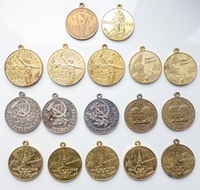 RUSSIAN SOVIET 17 different jubilee medals WWII