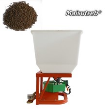 12v Tractor Front Electric Fertilizer Spreader Machine 265lbs Broadcast Spreader