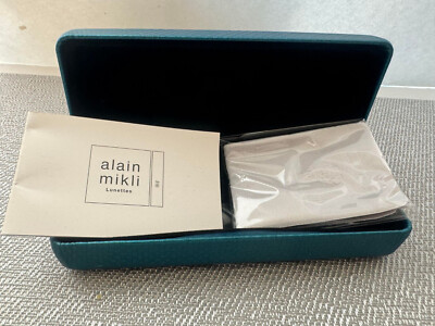 alain Mikli Blue sunglasses  With case . NEW ALAIN MIKLI BLUE AUTHENTIC SUNGLASSES EYEGLASSES CASE  main image 2