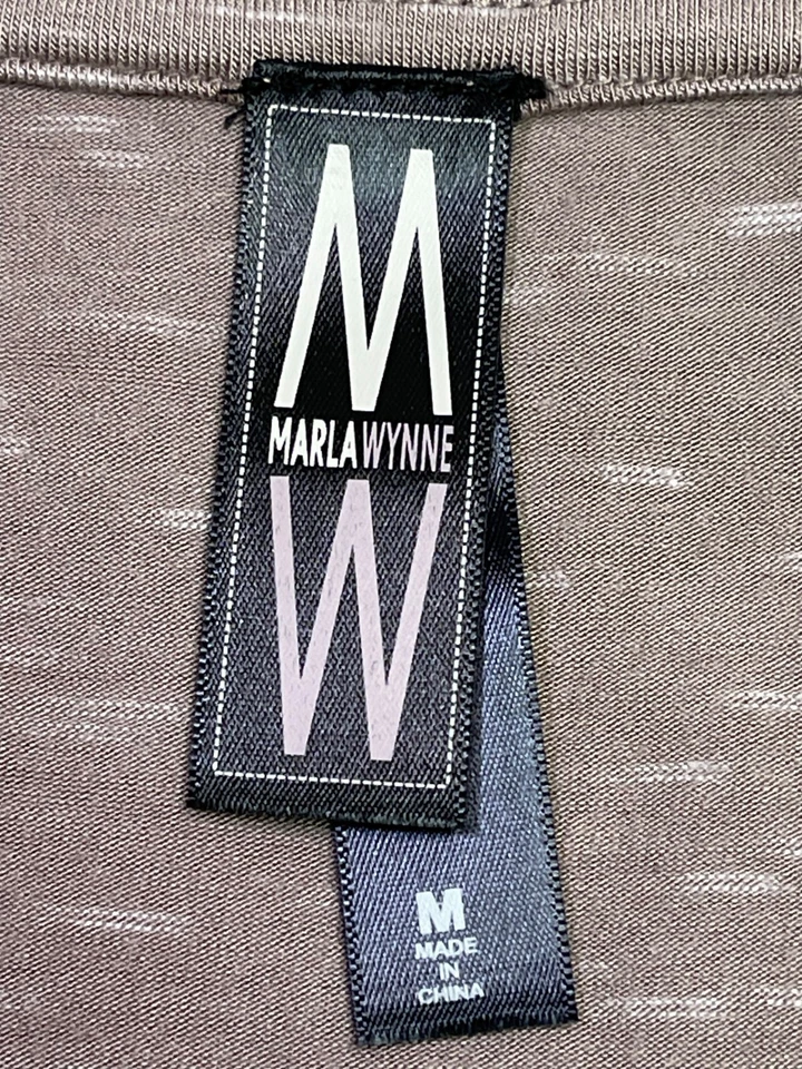 Top túnica fluida topo con mangas 3/4 para mujer Marla Wynne TALLA MEDIANA Foto 3 de 4