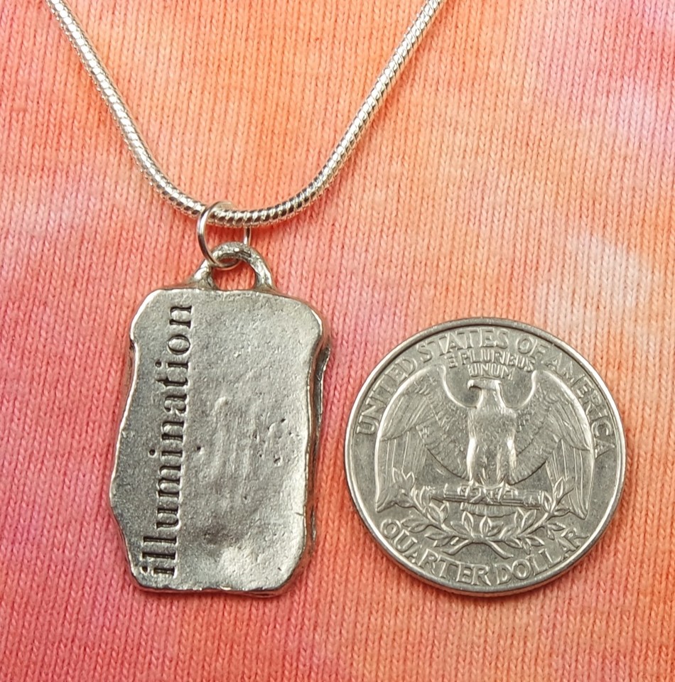 Laguz Rune Necklace, Elder Futhark Runes Viking Jewelry Logr Lagus ...