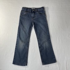 Circo Girls Snap Button Adjustable Waisted Jeans Sz 5Slim