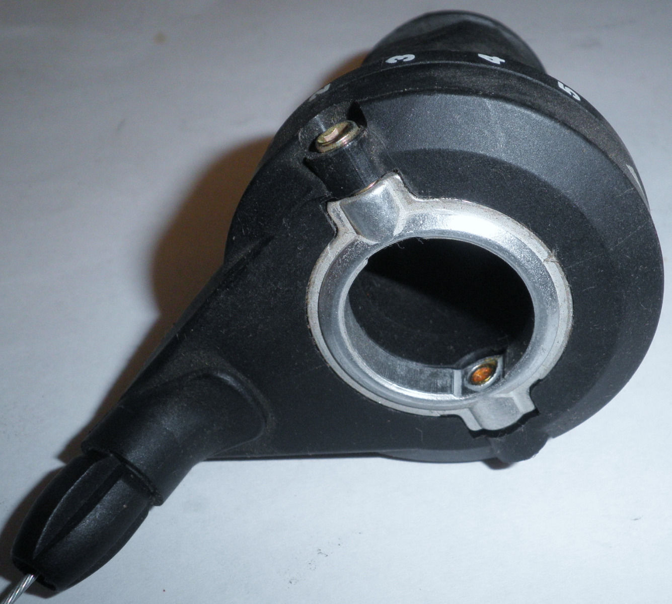 BLACK TD-ONE BICYCLE GRIP SHIFTER 6-SPEED BIKE PARTS 601