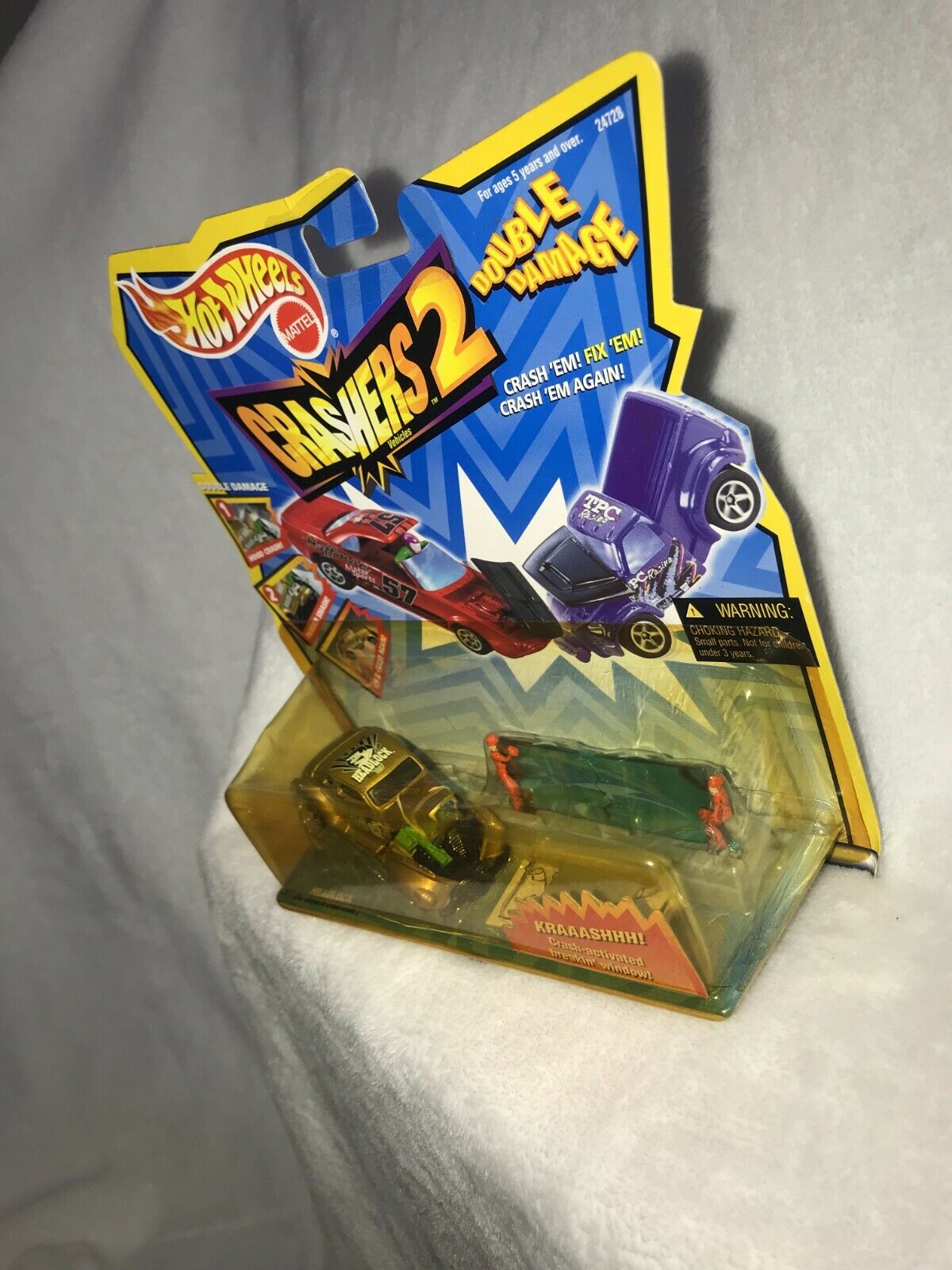 HOT WHEELS - Crashers 2 - Double Damage - Crash & Smash - 1999