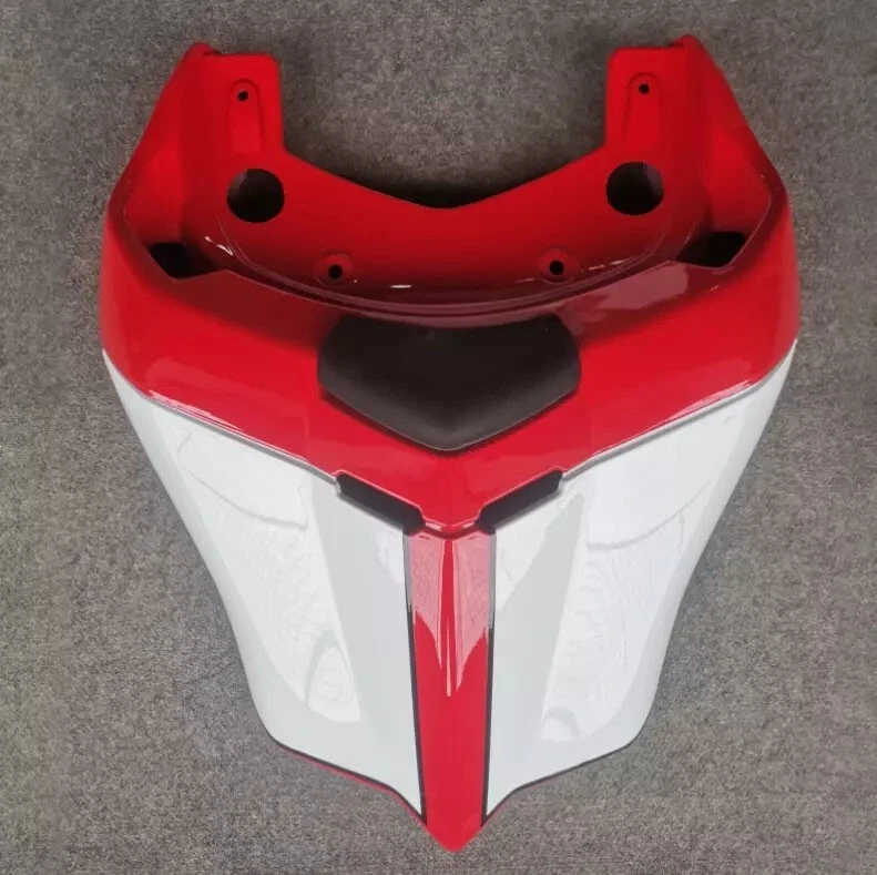 Carrocería Carenado trasero Abrazador Asiento trasero Capucha para Ducati 749 999 R 2003-2006 Rojo Blanco Foto 3 de 3
