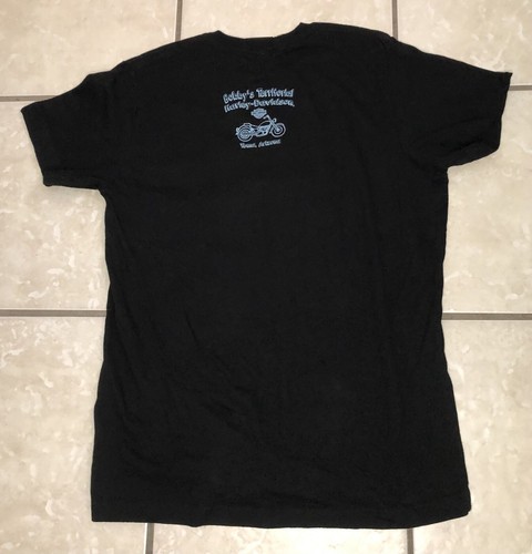 HARLEY DAVIDSON T-Shirt Iridescent Multicolor Black Unisex Size Youth XL - Picture 2 of 6