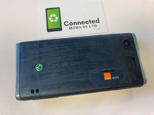 Sony Ericsson W595 - Blue (Unlocked) Slider Mobile Phone - Afbeelding 5 van 9