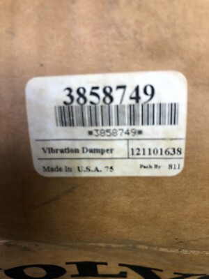 3858749 Volvo Penta Oscillation Damper OEM Part for sale