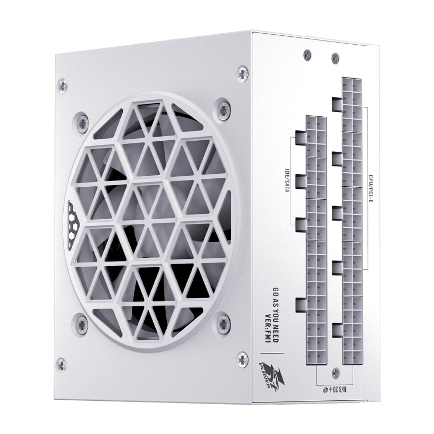 Sfx 750w 80+ Platinum Power Supply White Active Pfc 12vhpwr 80 Mm Rpm