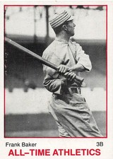 FRANK BAKER 1983 TCMA ALL-TIME ATHLETICS #3