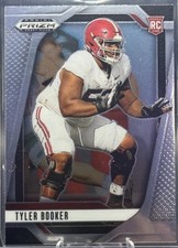 2025 Prizm Draft Picks Tyler Booker RC #140 Base Card Alabama / Dallas Cowboys