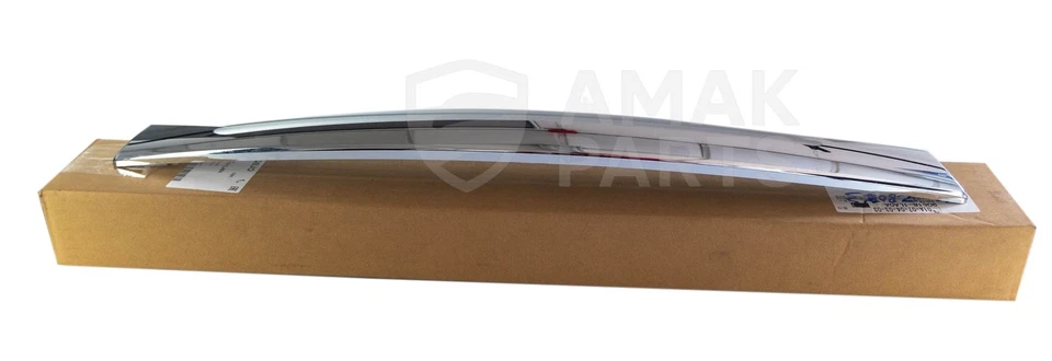 Moldura cromada para puerta trasera genuina OEM para Infiniti QX80 56 90818-1LA0A Foto 3 de 4