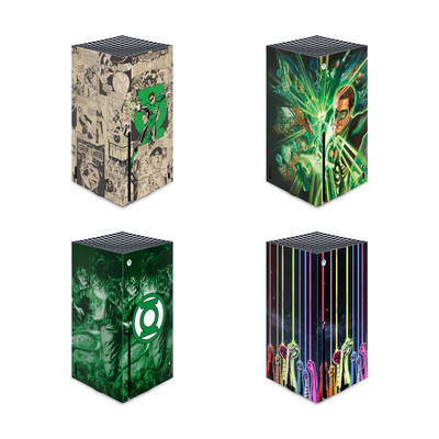 GREEN LANTERN DC COMICS COMIC BUCH UMSCHLAG VINYL SKIN FOR XBOX SERIES X CONSOLE