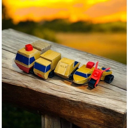 1971 Mattel Push And Play Putt Putt Vehicles Collection Of Five Pieces