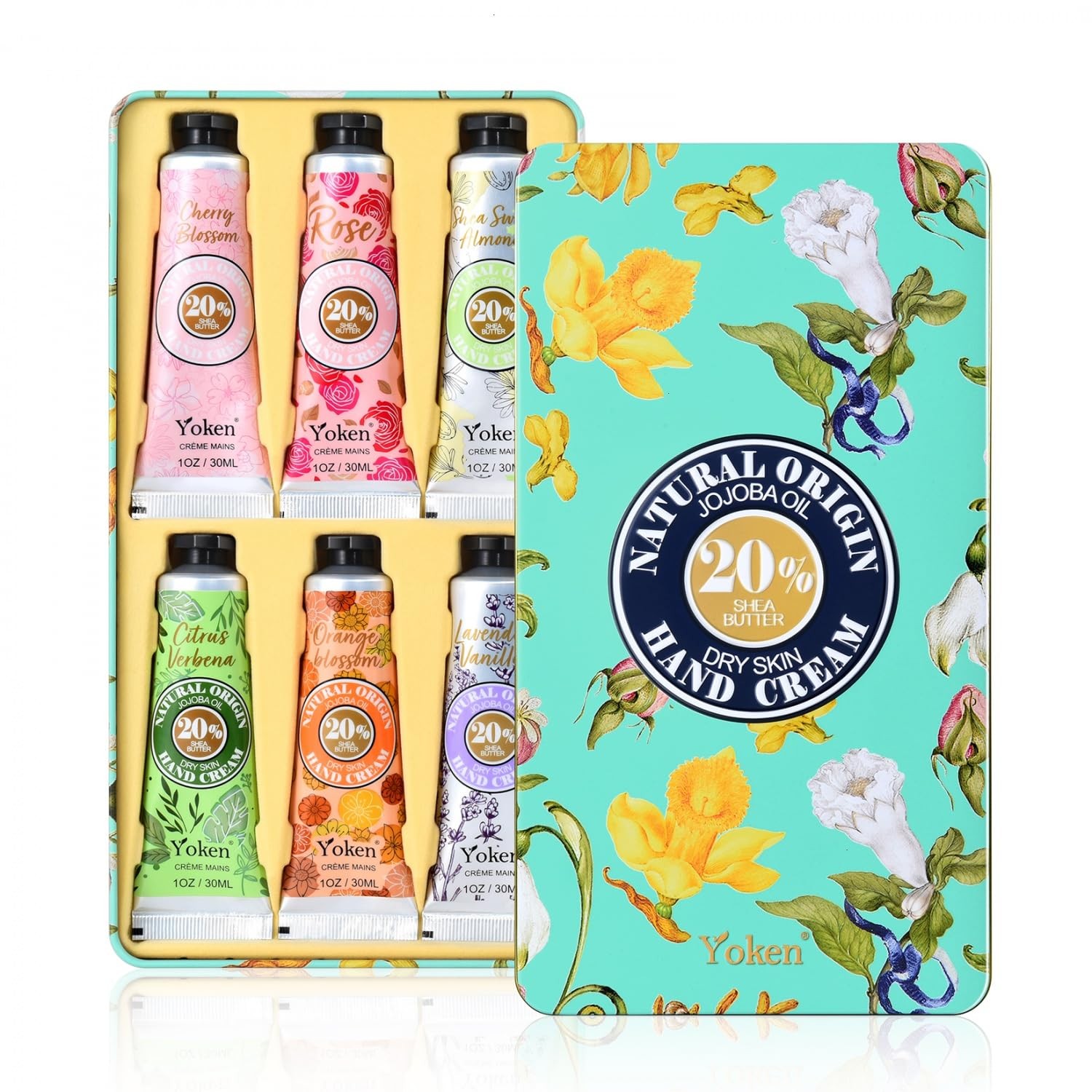 20% Shea Butter Hand Cream Gift Set, Instant Soothing Moisturizing Hand Cream fo