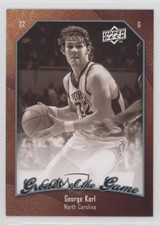 2009-10 Upper Deck Greats of the Game George Karl #25 HOF 1k3