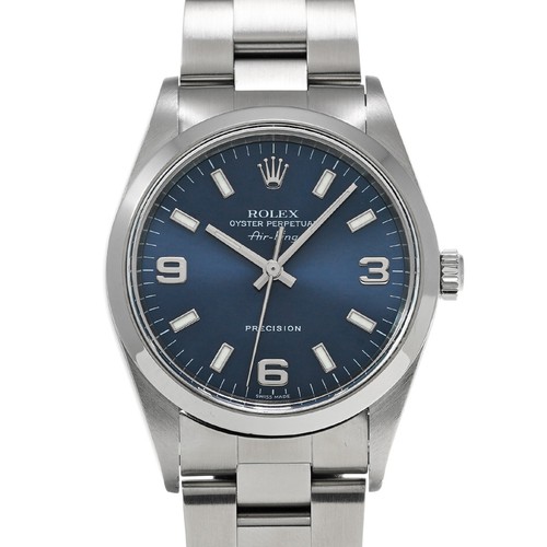 ROLEX Air-King 14000 blue WATCH 730117