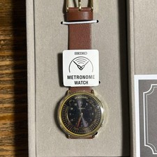 SEIKO Metronome Watch Dark Brown SMW001A Standard Line With Box From Japan