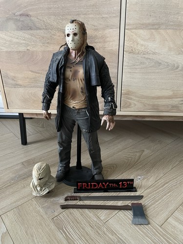 NECA Friday the 13th Jason Voorhees 18" Actionfigur Reel Toys - selten 2008 - Bild 2 von 10