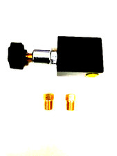 Universal Adjustable In Line Proportioning Valve With Knob Fittings Brake Easy