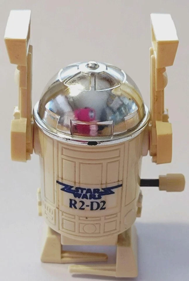 Figura droide de cuerda Takara Star Wars R2-D2 1978 vintage Japón funcionando rara Foto 2 de 4